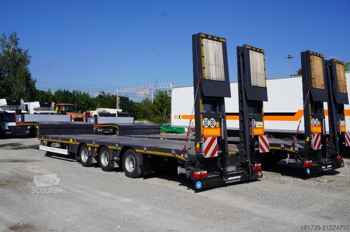 Low loader semitrailer Kässbohrer LB3E / 2025 / 4 units