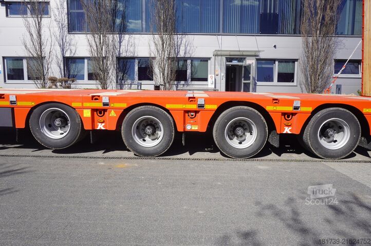 Lowbed semitrailer for transportation of construction machinery Kässbohrer LB3E low-bed semi-trailer / 2025/ 4 axl