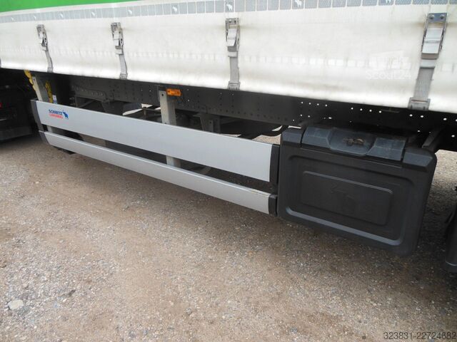 Semi-reboque aberto com lona SCHMITZ CARGOBULL SCB, STANDART, 2 X LIFTACHSE