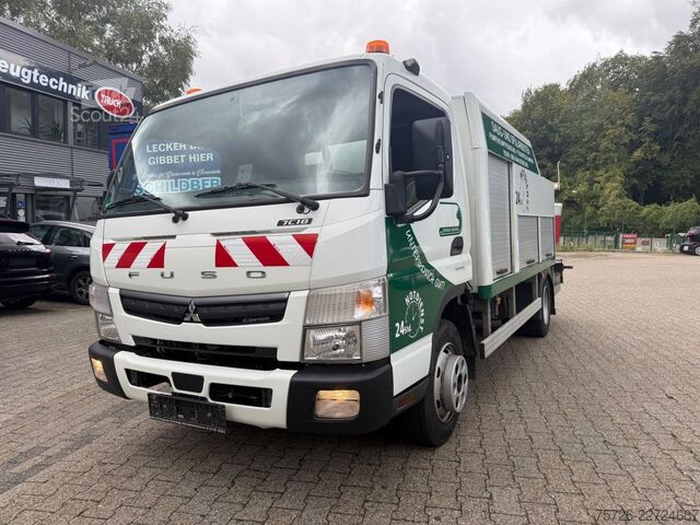 Vacuümtankwagen FUSO Canter, Saug-und Spülwagen, 1. Hand, erst 183Tkm