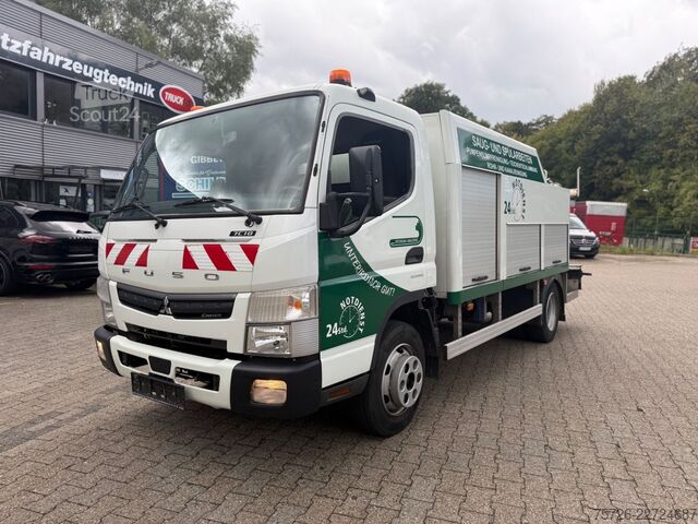 Vacuümtankwagen FUSO Canter, Saug-und Spülwagen, 1. Hand, erst 183Tkm