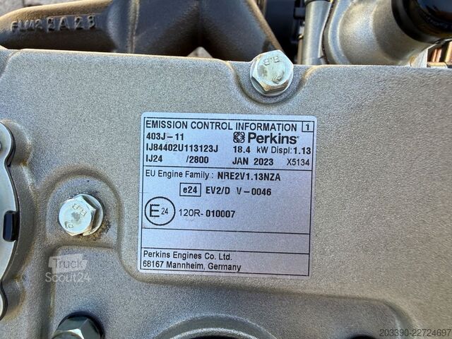 Overig Perkins 403J-11 Motor / Neuwertig / 3-Zyl Diesel