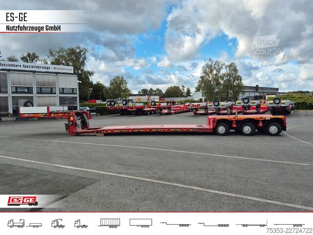 Dieplader oplegger FAYMONVILLE Megamax Tiefbett 3x12 t PA