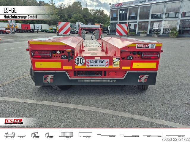 Dieplader oplegger FAYMONVILLE Megamax Tiefbett 3x12 t PA