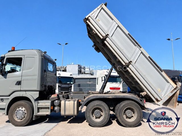 Driezijdige kipper SCANIA R580CB6x4MHZ / MEILLER DSK / BORDMATIK/ V8