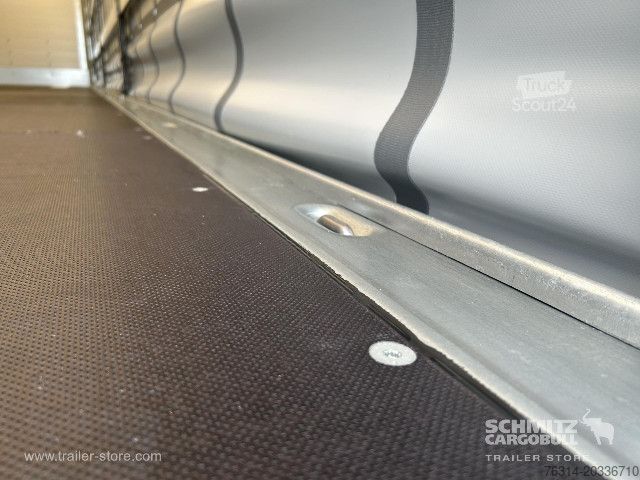 Open oplegger met zeil Schmitz Cargobull Curtainsider Mega Getränke