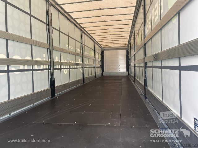 Atvira puspriekabė su tentu Berger Curtainsider Coil