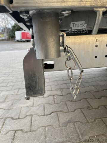 Trojsmerný sklápačský príves Saris 356cm 184cm 3,5T 3-Seitenkipper Tandem
