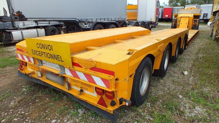 نصف مقطورة Broshuis 4ABD-48 semi-trailer / 4 axles steering