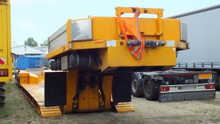 نصف مقطورة Broshuis 4ABD-48 semi-trailer / 4 axles steering