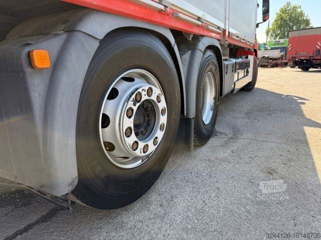 Vrachtauto met open laadbak MAN TGS 26.460LL/Baustoffwagen+KranPalfinger-PK23001