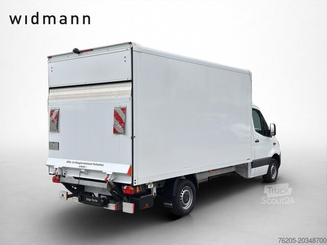 شاحنة صندوقية Mercedes-Benz Sprinter 317 CDI Lang Koffer Ladebordwand,Klima
