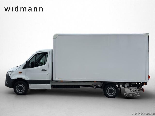 شاحنة صندوقية Mercedes-Benz Sprinter 317 CDI Lang Koffer Ladebordwand,Klima