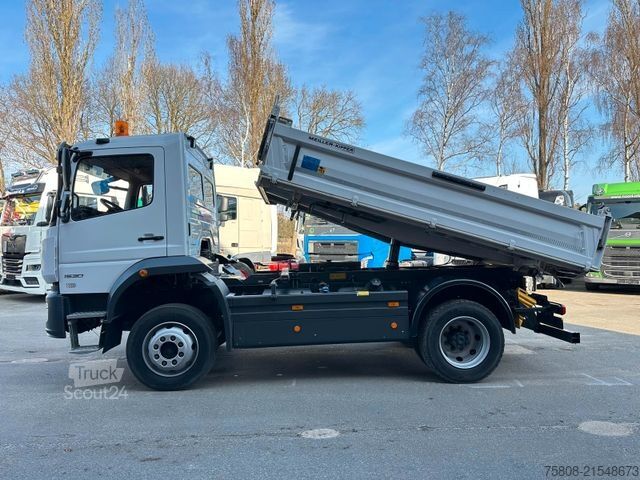 Tresidig tippbil MERCEDES-BENZ Atego 1530 4x4 Allrad Meiller DSK Euro6E AHK