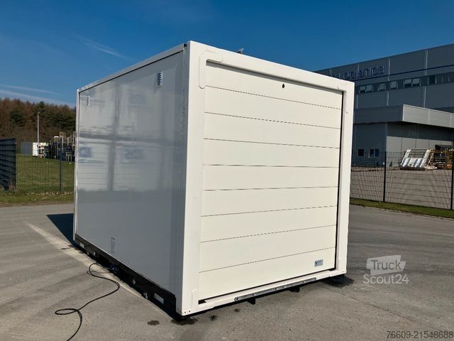 Swap body trailer KRONE Wechselbrücke Koffer