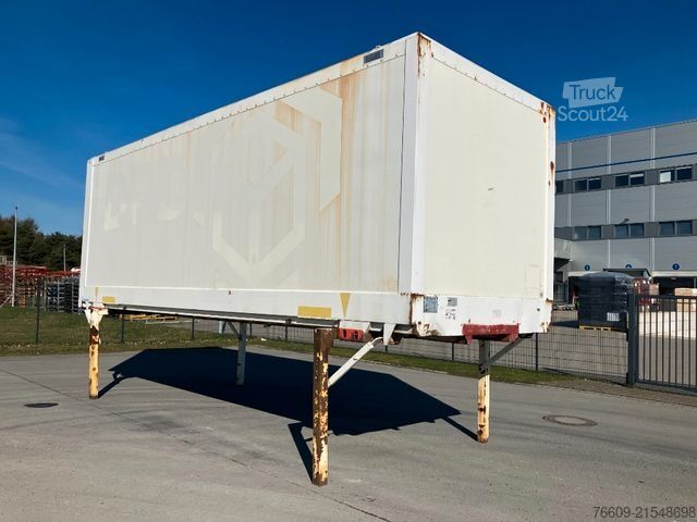 Swap body trailer KRONE Wechselbrücke Koffer