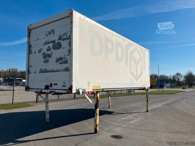 Swap body trailer KRONE Wechselbrücke Koffer