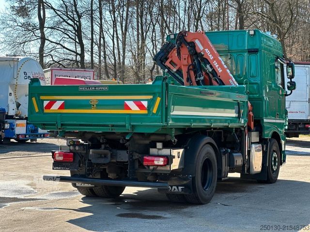 Driezijdige kipper DAF XF460FA 4x2 BL MEILLER DSK / ATLAS  126.3LK 36m³