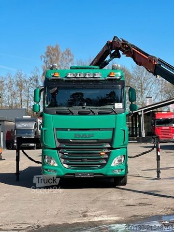 Driezijdige kipper DAF XF460FA 4x2 BL MEILLER DSK / ATLAS  126.3LK 36m³