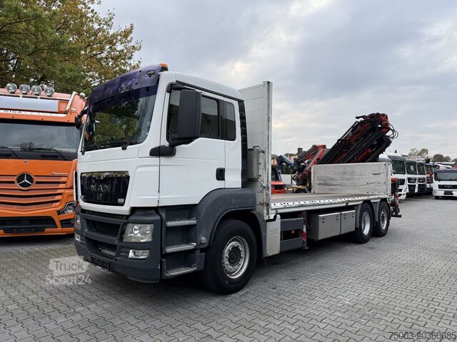 Кран-манипулятор на шасси грузовика MAN TGS 26.360 6X2 Palfinger 27002 bis 26.5 Meter