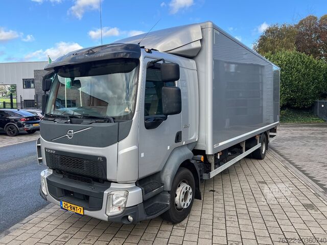 Gesloten bak Volvo FL 250 4X2 16t NL / GESLOTEN LAADBAK + LAADKLEP...
