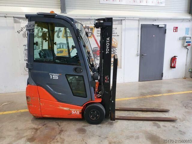 Gabelstapler Toyota 8FBET15 / Batterie  HH: 4.3m! / 2.849h