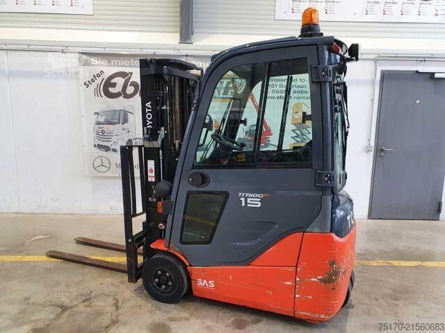 Gabelstapler Toyota 8FBET15 / Batterie  HH: 4.3m! / 2.849h