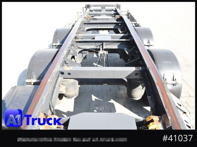 Odvalovací přívěs HUEFFERMANN HTSA 18.77, Tandem, Schlitten, oben gekuppelt,