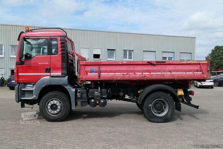 Ανατρεπόμενο φορτηγό MAN 18.440 TGS BB 4x2, Meiller, AHK, Hydr., Intarder