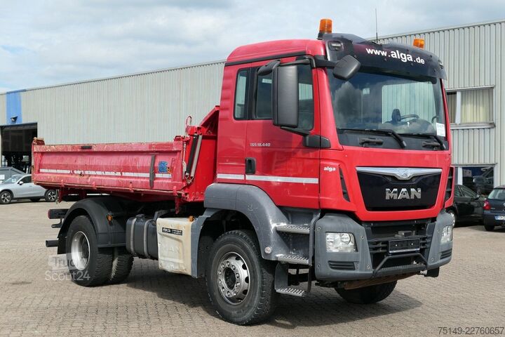 Ανατρεπόμενο φορτηγό MAN 18.440 TGS BB 4x2, Meiller, AHK, Hydr., Intarder