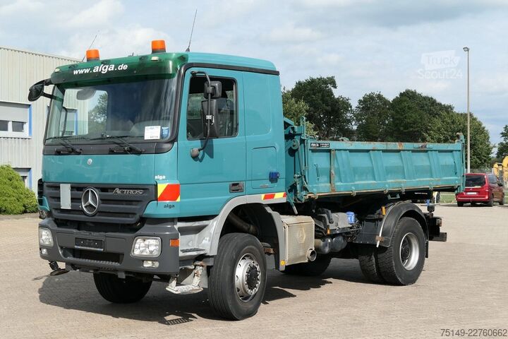 Ανατρεπόμενο φορτηγό MERCEDES-BENZ 1841 AK 4x4, Meiller, Allrad, Klima, AHK, Hydr.,