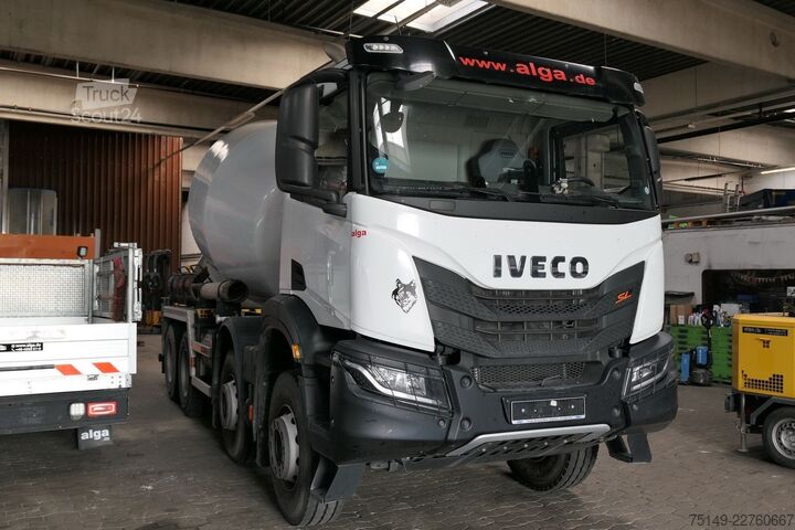 Φορτηγό αναμικτήρας σκυροδέματος IVECO AD360XBZ 8x4, X-Way, Stetter 9m³, Klima,Retarder