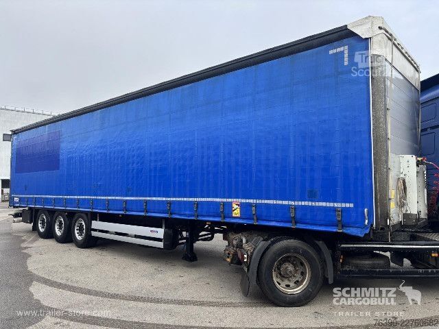 Open oplegger met zeil Schmitz Cargobull Semitrailer Curtainsider Standard