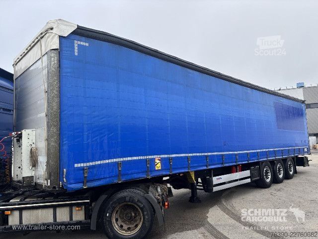 Open oplegger met zeil Schmitz Cargobull Semitrailer Curtainsider Standard