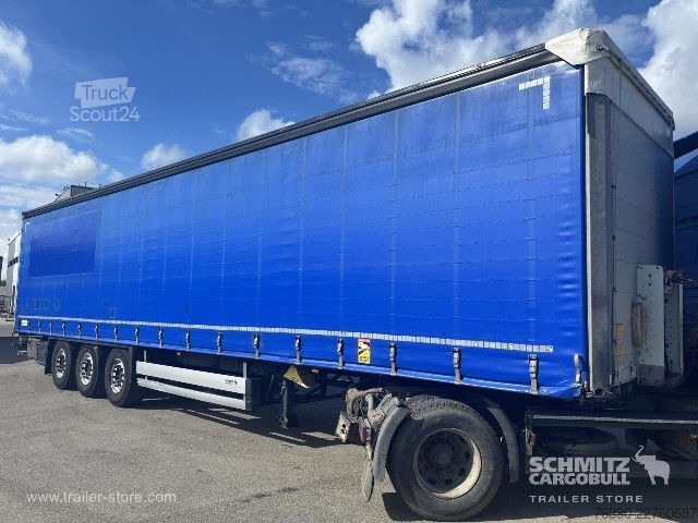 Open oplegger met zeil Schmitz Cargobull Semitrailer Curtainsider Standard