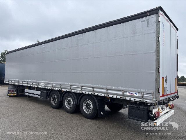 Open oplegger met zeil Schmitz Cargobull Semitrailer Curtainsider Standard