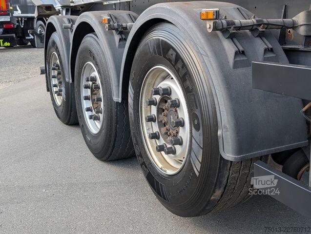 Semi-reboque basculante SCHMITZ CARGOBULL HardoX Stahl 50 cbm,Liftachse,2xGetreideschieber