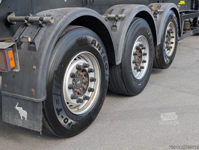 Semi-reboque basculante SCHMITZ CARGOBULL HardoX Stahl 50 cbm,Liftachse,2xGetreideschieber