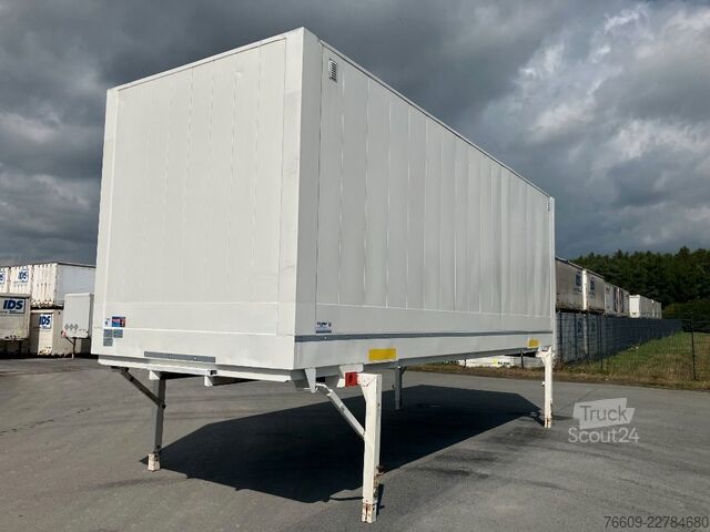 Remorque porte-caisson KRONE Wechselbrücke Koffer