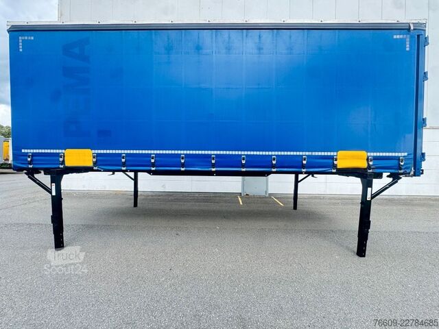 Remorque porte-caisson KÖGEL Heck Portaltüren