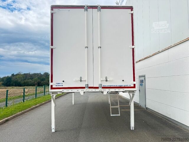 Remorque porte-caisson KRONE Heck Hohe Portaltüren