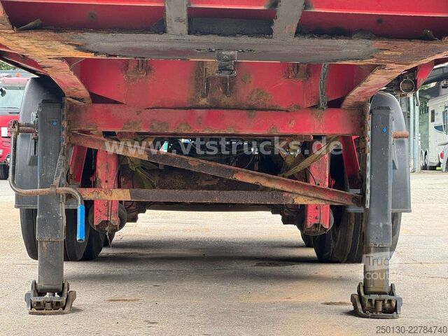 Darbinės platformos puspriekabė SCHMIDT SPC/28/E/9,1 Liftachse
