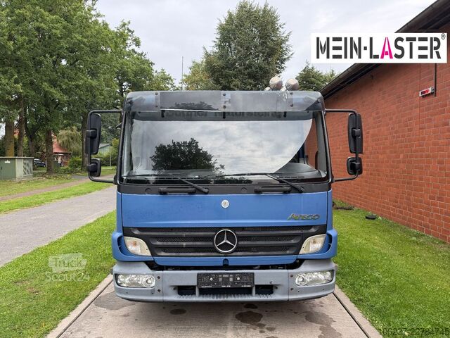 Sunkvežimis su kranu ir furgonu MERCEDES-BENZ 918  Atego  PK 8501 D  19m Funk 138.400km AHK