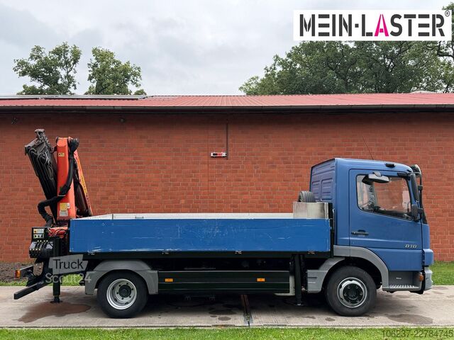 Sunkvežimis su kranu ir furgonu MERCEDES-BENZ 918  Atego  PK 8501 D  19m Funk 138.400km AHK