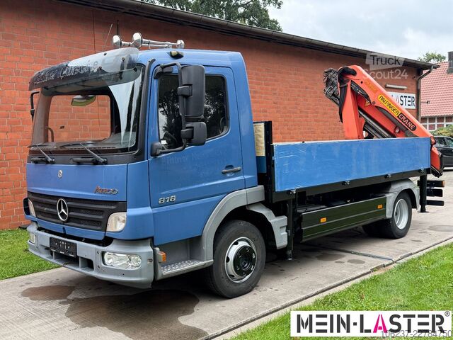 Lastebilmontert kran MERCEDES-BENZ 918  Atego  PK 8501 D  19m Funk 138.400km AHK