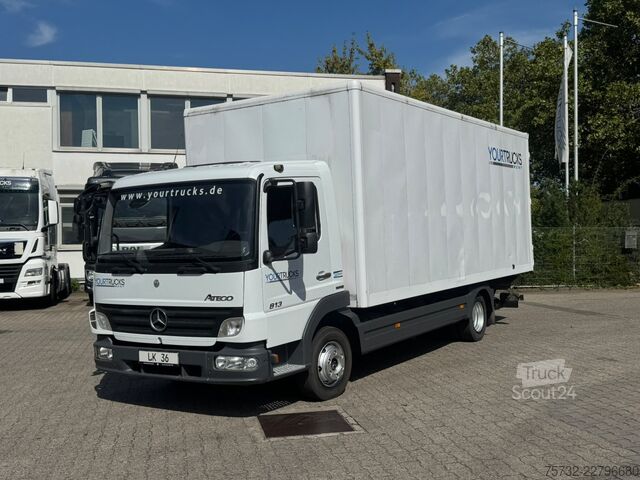 Fourgon tôlé Mercedes-Benz Atego  813 E5 Koffer 6m  Schalter   Ladebordwand