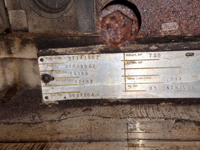 كامينز KTTA19G2 CUMMINS KTTA19G2