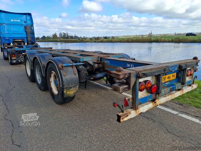 Transporte de contentores BROSHUIS 3UCC 39 EU