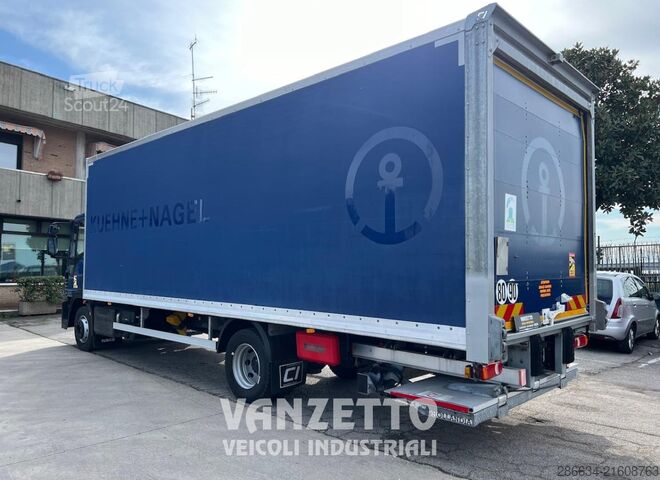 Truck with box body and tail lift Iveco Eurocargo 120e22