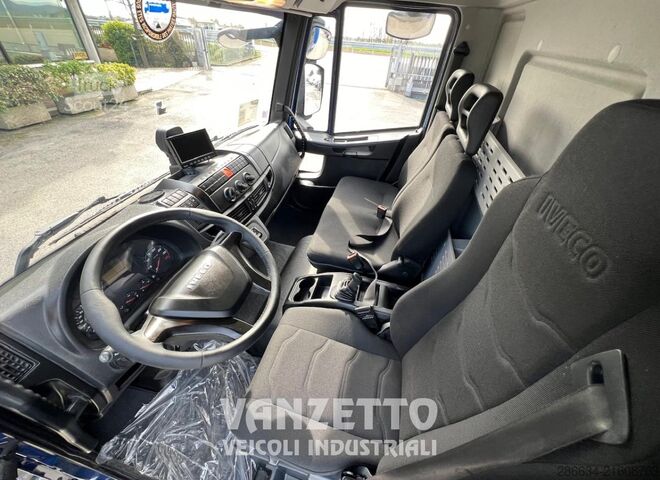 Truck with box body and tail lift Iveco Eurocargo 120e22